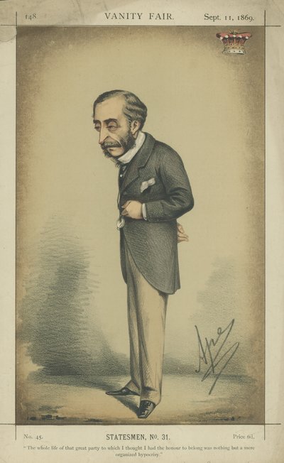 Lord Carnarvon autorstwa Carlo Pellegrini