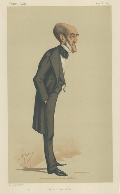 Pan Michel Chevalier autorstwa Carlo Pellegrini