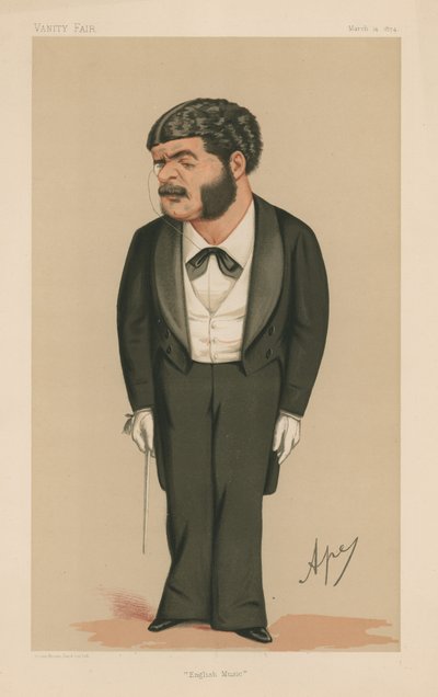 pan Arthur Sullivan autorstwa Carlo Pellegrini