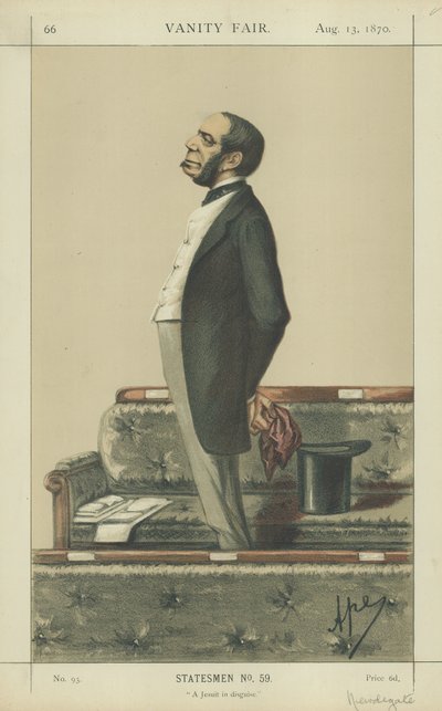 Pan Charles Newdigate Newdegate autorstwa Carlo Pellegrini