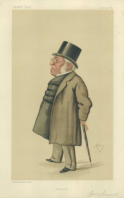Pan Henry Hansard autorstwa Carlo Pellegrini