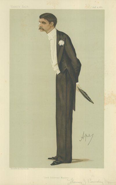 Pan Henry John Brinsley maniery autorstwa Carlo Pellegrini