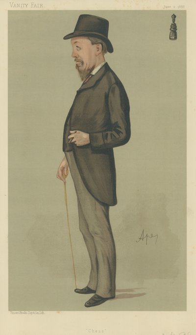 Pan Joseph Henry Blackburne autorstwa Carlo Pellegrini