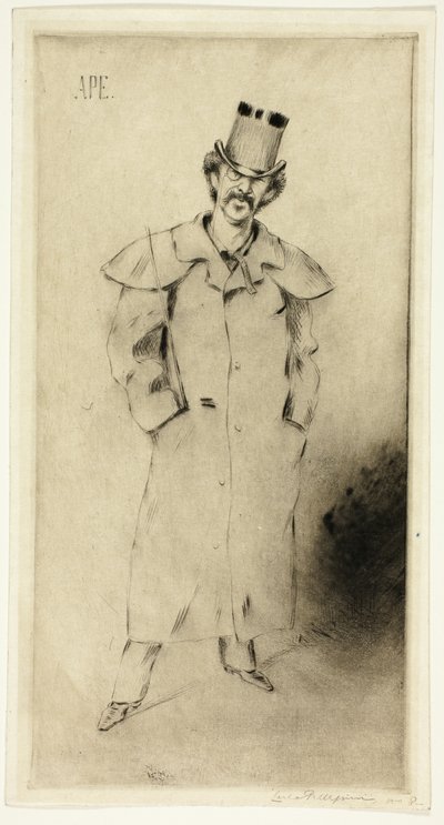 Portret Whistlera autorstwa Carlo Pellegrini