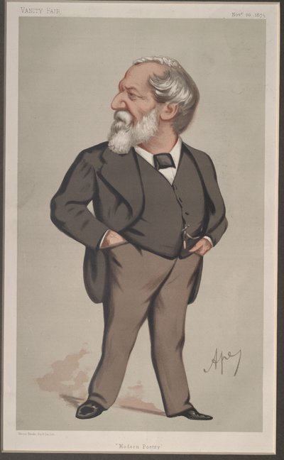 Robert Browning, Targowisko próżności, 1875-11-20 autorstwa Carlo Pellegrini