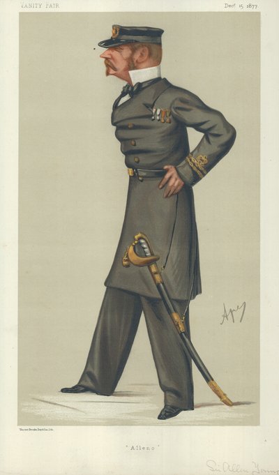 Sir Allen Young, Alleno, 15 grudnia 1877, komiks Vanity Fair autorstwa Carlo Pellegrini