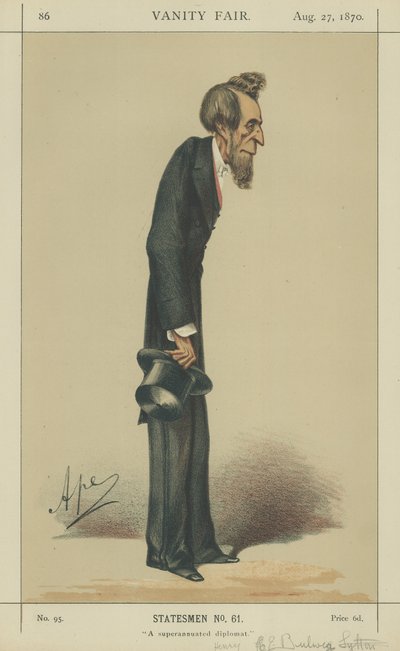 Sir Henry Bulwer autorstwa Carlo Pellegrini