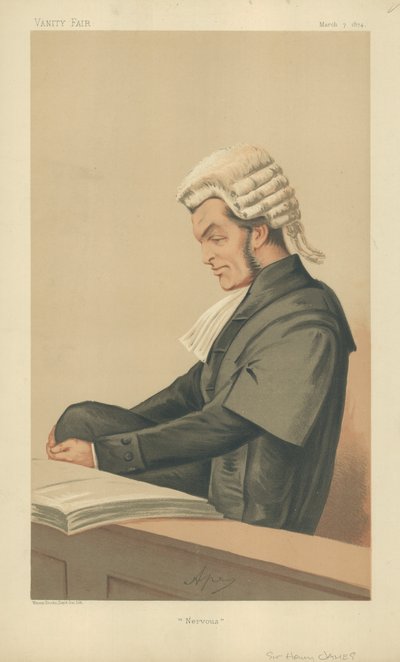 Sir Henry James autorstwa Carlo Pellegrini