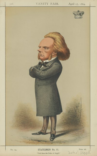 Książę Argyll autorstwa Carlo Pellegrini