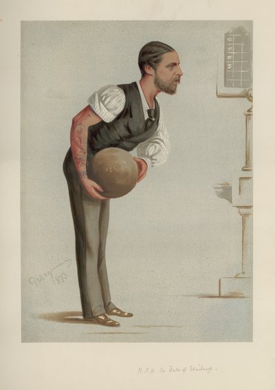 Książę Edynburga autorstwa Carlo Pellegrini