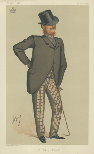 Hrabia Abergavenny autorstwa Carlo Pellegrini