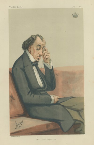 Hrabia Beaconsfield autorstwa Carlo Pellegrini