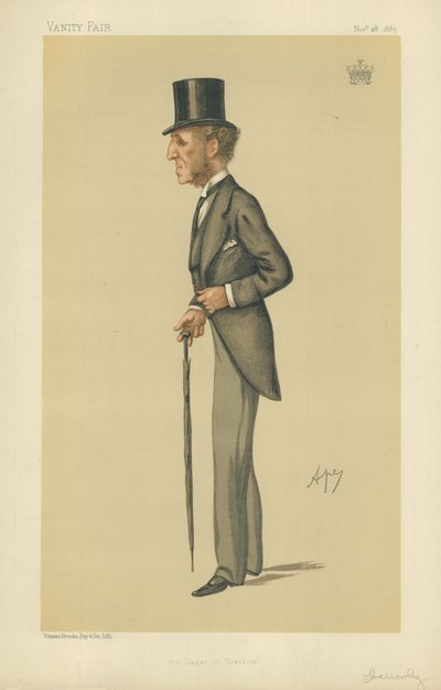 Hrabia Harrowby autorstwa Carlo Pellegrini
