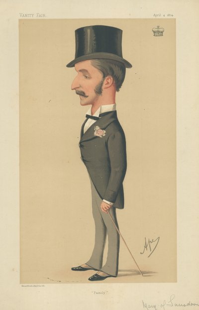 Markiz Lansdowne autorstwa Carlo Pellegrini