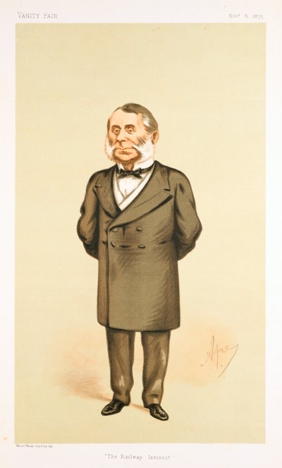 Zainteresowanie koleją, 1875 autorstwa Carlo Pellegrini