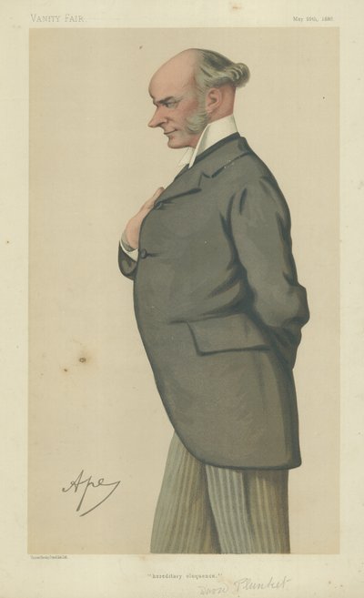 Wielce Szanowny Pan David Plunket autorstwa Carlo Pellegrini