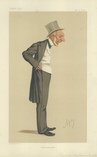E Strathearn Gordon autorstwa Carlo Pellegrini