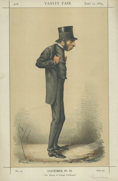 Prawy Hon G J Goschen autorstwa Carlo Pellegrini