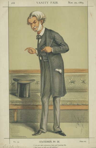 Wielce Szanowny Pan John J.R. Manners autorstwa Carlo Pellegrini