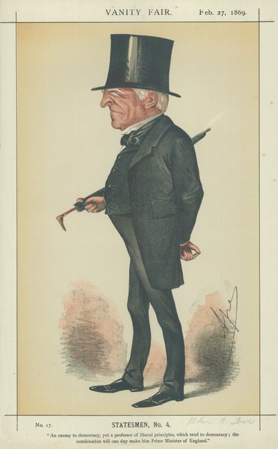 Właściwy Szanowny Robert Lowe autorstwa Carlo Pellegrini