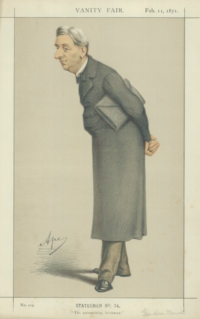 Właściwy Szanowny William Monsell autorstwa Carlo Pellegrini