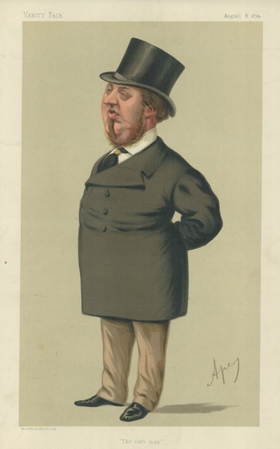 Wielce Szanowny George Sclater-Booth autorstwa Carlo Pellegrini