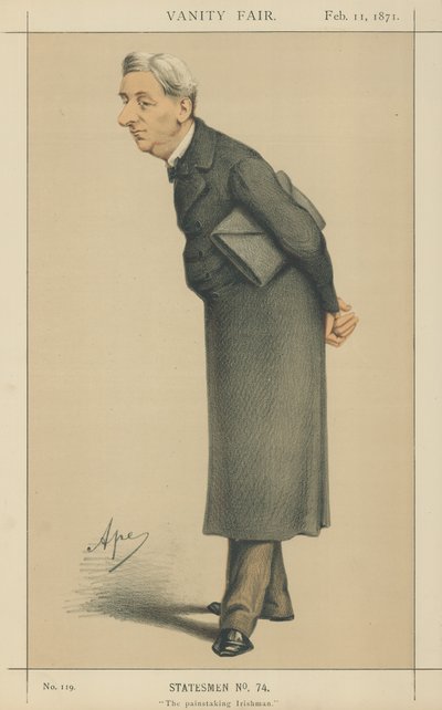 Szanowny William Monsell (kolor lito) autorstwa Carlo Pellegrini