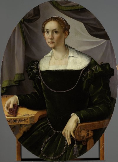 Portret kobiety autorstwa Carlo Portelli (attributed to)