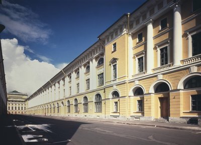 Ulica Architekta Rossiego w Petersburgu, 1828-1832 autorstwa Carlo Rossi