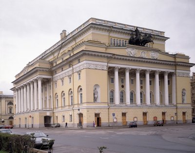 Teatr Aleksandryński w Petersburgu, 1828-1832 autorstwa Carlo Rossi