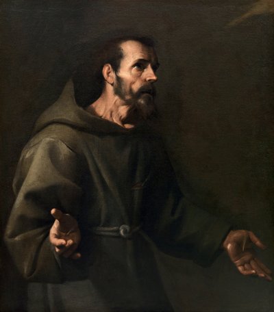 Stygmaty św. Franciszka, ok. 1611 r. autorstwa Carlo Sellitto