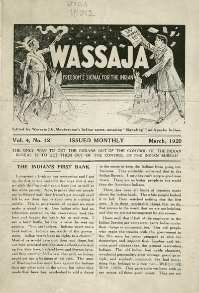 Wydanie Wasseja, tom. 4, nr 12 autorstwa Carlos Montezuma