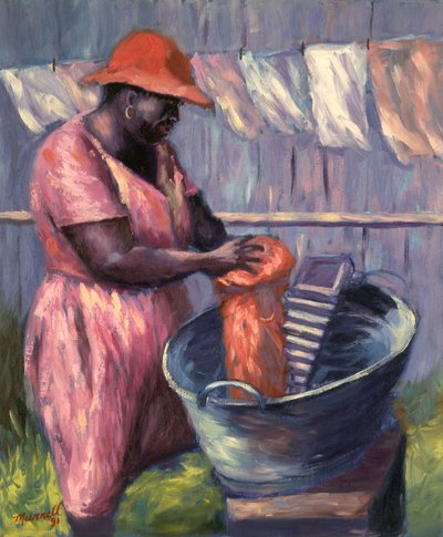 Dzień prania, 1991 autorstwa Carlton Murrell