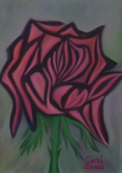 Rosa modernista puolalainen autorstwa Carol Sousa Cuello