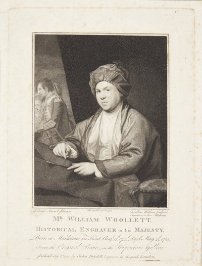 William Woollett autorstwa Caroline Watson