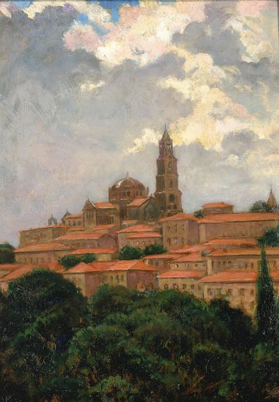 Katedra w le Puy, 1911. autorstwa Carroll Beckwith