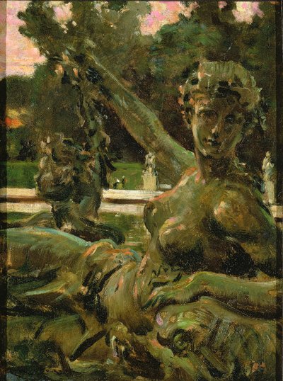 Nimfa i Kupidyn, 1913. autorstwa Carroll Beckwith