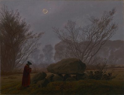 Spacer o zmierzchu autorstwa Caspar David Friedrich