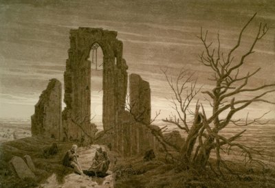 Zima autorstwa Caspar David Friedrich