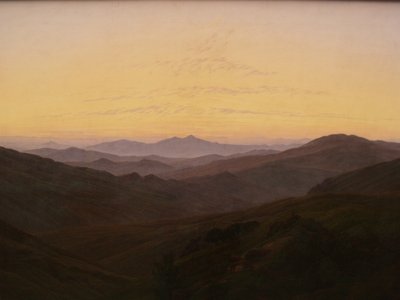 Niemiecki: Karkonosze Karkonosze Karkonosze autorstwa Caspar David Friedrich