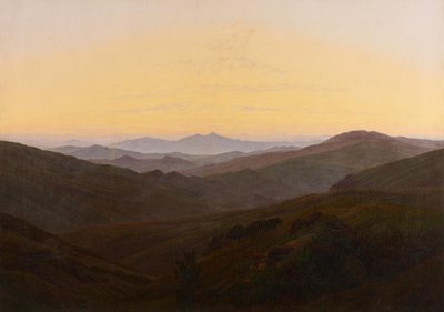 Niemiecki: Karkonosze Karkonosze Karkonosze autorstwa Caspar David Friedrich