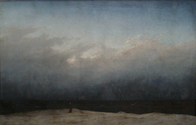 Niemiecki: Der Mönch am Meer Mnich nad morzem autorstwa Caspar David Friedrich