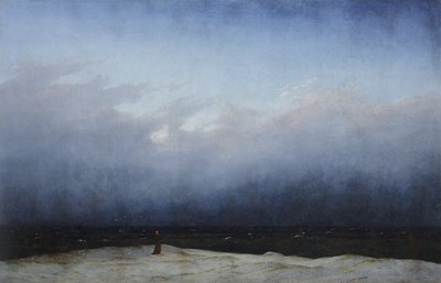 Niemiecki: Der Mönch am Meer Mnich nad morzem autorstwa Caspar David Friedrich