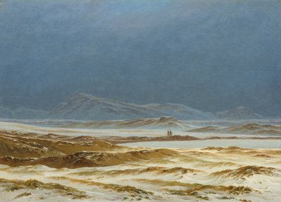 Pejzaż północny, wiosna, ok. 1825 (olej na płótnie) autorstwa Caspar David Friedrich
