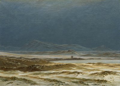 Krajobraz północny, wiosna, ok. 1825 autorstwa Caspar David Friedrich