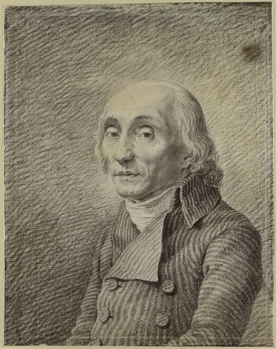 Pastor Ernst Theodor Johann Brückner autorstwa Caspar David Friedrich