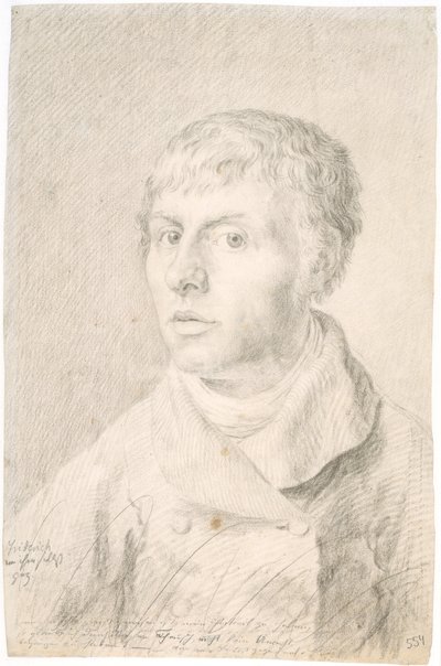 Autoportret autorstwa Caspar David Friedrich