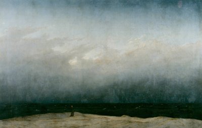 Mnich nad morzem autorstwa Caspar David Friedrich