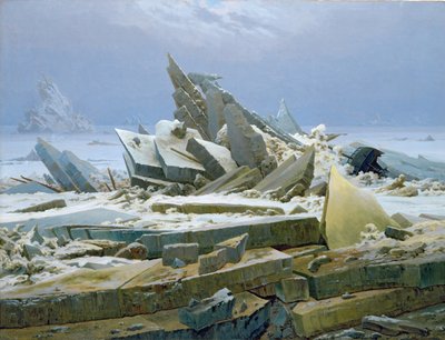 Morze Polarne autorstwa Caspar David Friedrich