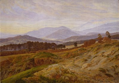 Góry Riesenge autorstwa Caspar David Friedrich